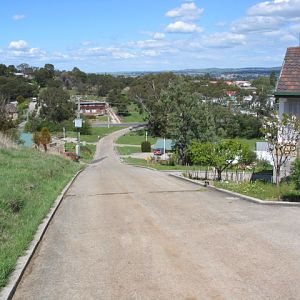 Cherrywood Villas Driveway from Top