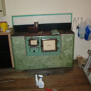 Old Stove, New Paint Job