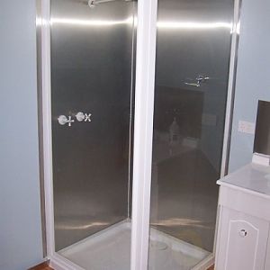 Stainless shower
