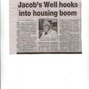 Article on Jacobs Well
