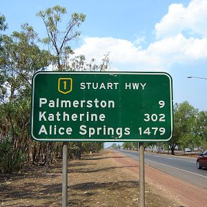A short drive from Darwin to Alice