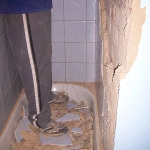 Walsh St - bathroom removal