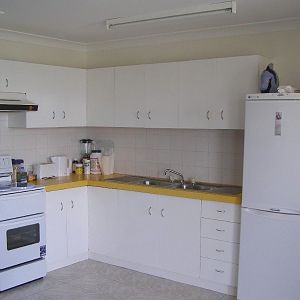 Kitchen before reno