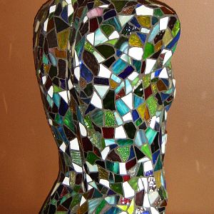 Male harlequin mosaic