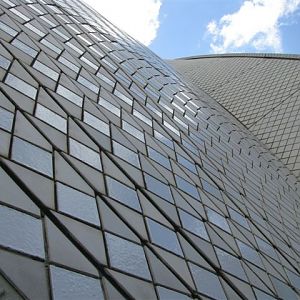 Sydney Opera House roof tiles..
