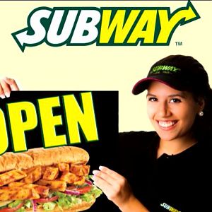 Subway open sign