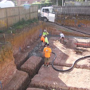 Mona Vale Footings Pour