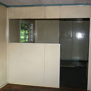 Kitchen partition wall