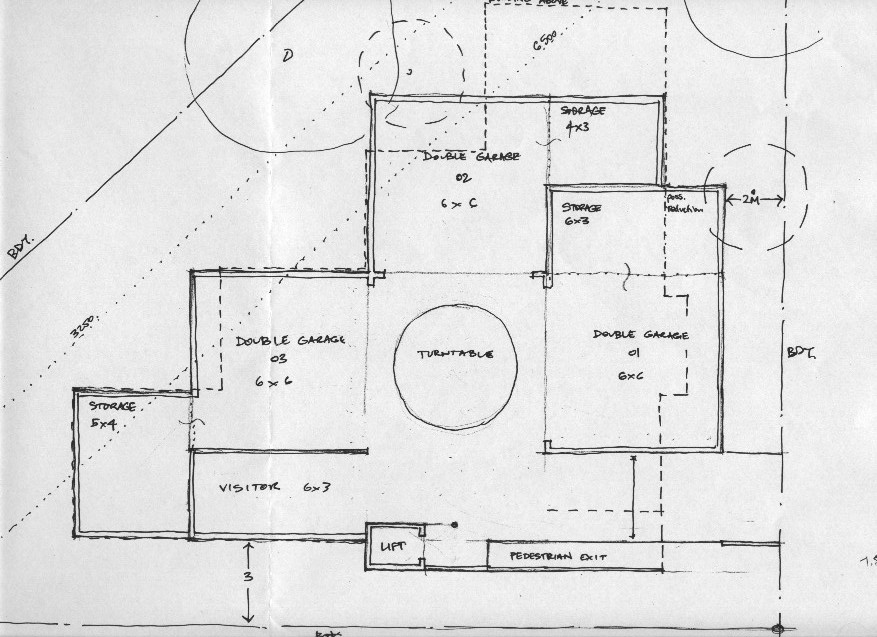 Mona Vale Basement Floor Plan