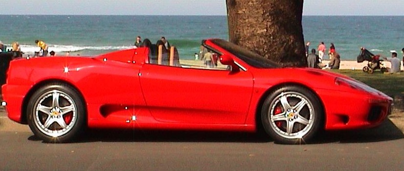 Peter Spann's Ferrari F360