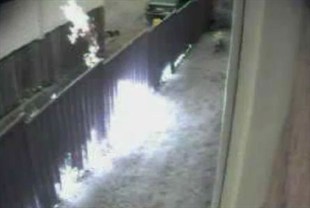 Tenant from hell causes fence fire